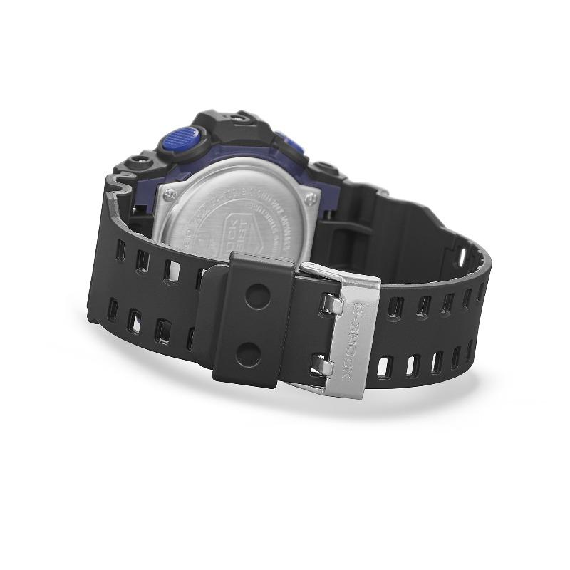 Casio Men's Resin 200M Water Resistant Analog Shock Resistant Quartz Watch GA-700VB-1A