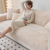 Soft Plush Sofa Cushion Universal Non-Slip Cover All Seasons Use Winter Warm Towel Mat for Living Room