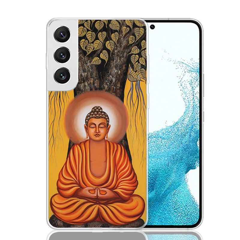 Чехол для телефона Gautama Buddha Budha Belief для Samsung Galaxy S25 S24 S23 S22 S21 FE S20 Ultra S10 Plus Арт Индивидуальный Coque Capa S2
