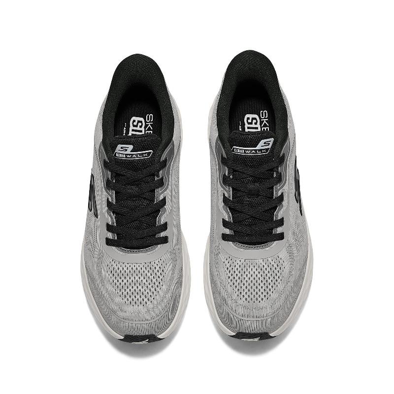 Skechers Go Walk Мужские Низкие Ходячие Кроссовки На Шнуровке Амортизирующие Дышащие Упругие 217109-GYBK
