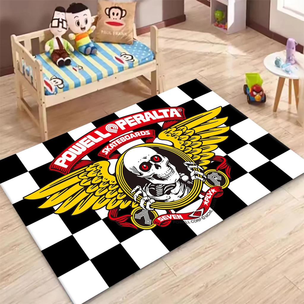 P-Powell P-Peralta скейтборды Ковры Нескользящий Многофункциональный ковер Ковры для гостиной Напольные коврики для прихожей Дом Кухня Коридор