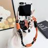 Чехол для Black Cat Galaxy Z Flip 7/6/5 - Защитный чехол-книжка Samsung 4-го поколения для Японии и Южной Кореи