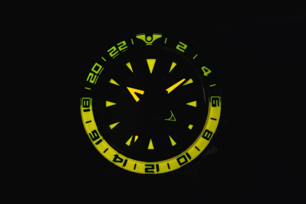 Часы MARINE GMT механические с автоматическим подзаводом, лимитированная серия из 88 экземпляров, синие [KENTEX] S820X-06 мужские