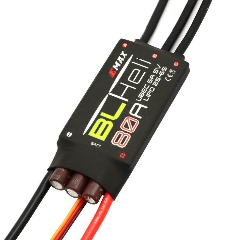 EMAX BLHeli 80A 60A 50A 40A 30A 20A 12A Brushless ESC For Quadcopter Model Aircraft Launching Multiaxis DIY FPV RC Drone