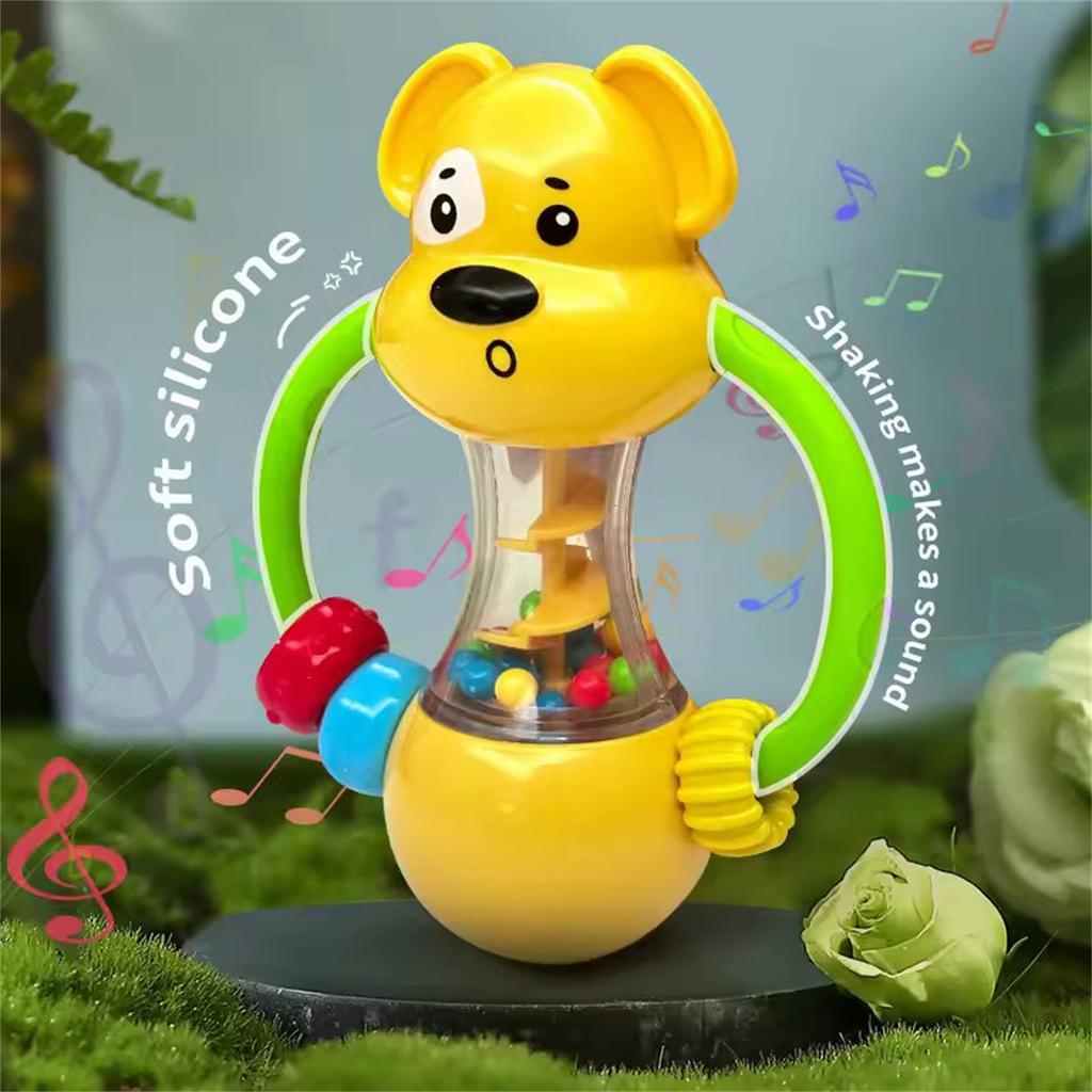 Baby Rattles Toys 0 12 Months Newborn Sensory Grasp Toys Hand Bell  Activity Game Cute Animal Rattles For Infants Gifts