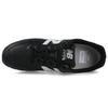 New Balance Модная кожаная амортизирующая прочная дышащая обувь для бега с низким верхом мужские кроссовки черно-белые MRL996LT