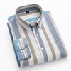 Весна и осень Новая рубашка Oxford Spun Cotton с длинными рукавами Мужская универсальная рабочая рубашка без глажки Мужская деловая рубашка Inch