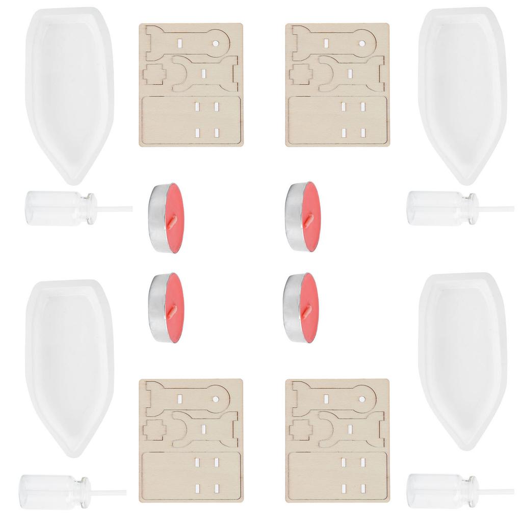 4 Set Steam Boat Science Kit Candle Powered DIY Physics Equipment Experiment Learning Toy