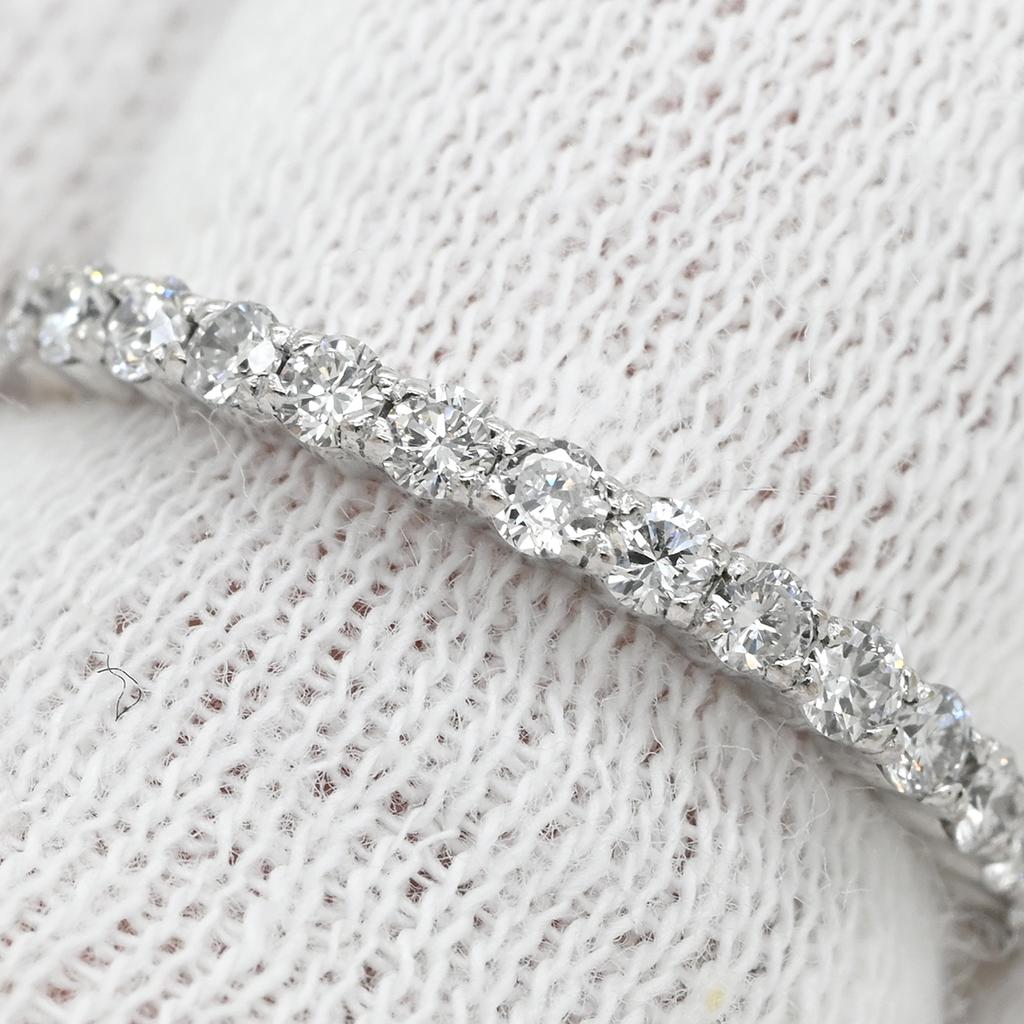 NON BRAND - Diamond 0.3ctRing ring K18WG/diamond #8.5(JP Size) Array