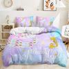 Набор постельного белья «Русалка Красивая радуга» Полиэстеровый набор пододеяльников Односпальный Полуторный Двуспальный Королевский Комплекты одеял для девочек Женщин Постельное белье