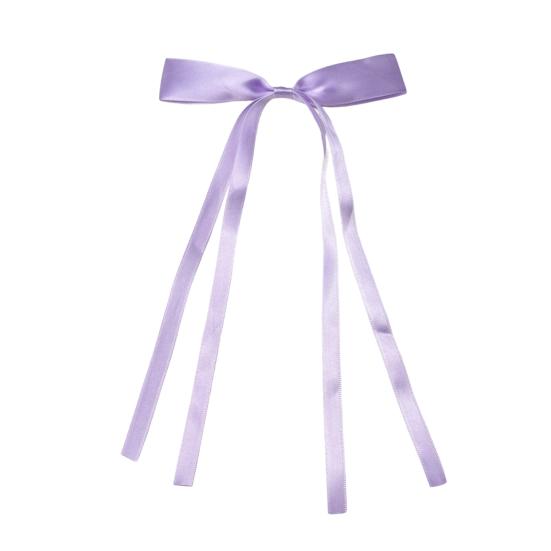 Заколка для волос для девочки, длинная лента, бант, декор, заколка для волос, декоративная заколка для волос на затылок, металлические шпильки, аксессуары для волос на День святого Валентина