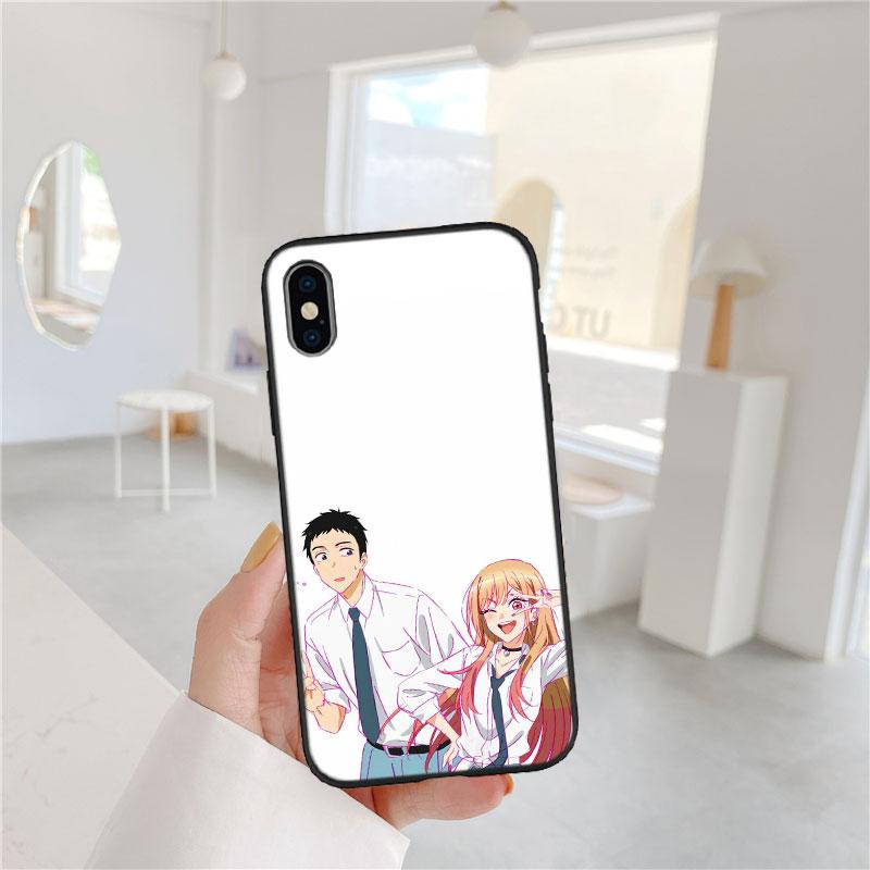 LO60 Чехол для телефона из мягкого силикона с персонажем Марин Китагава для OPPO A3 Pro A72 A74 A76 A77 A77S A78 A79 A94 A95 A18 A40M A58