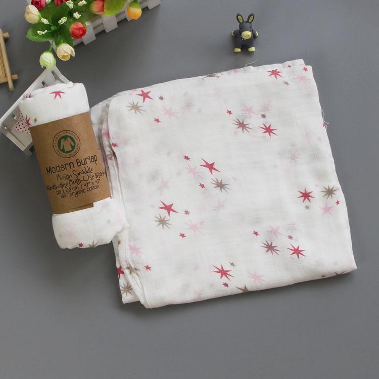 INS Popular Square Scarf Pure Cotton Muslin Gauze Bath Towel Baby Scarf Newborn Swaddling Clothes