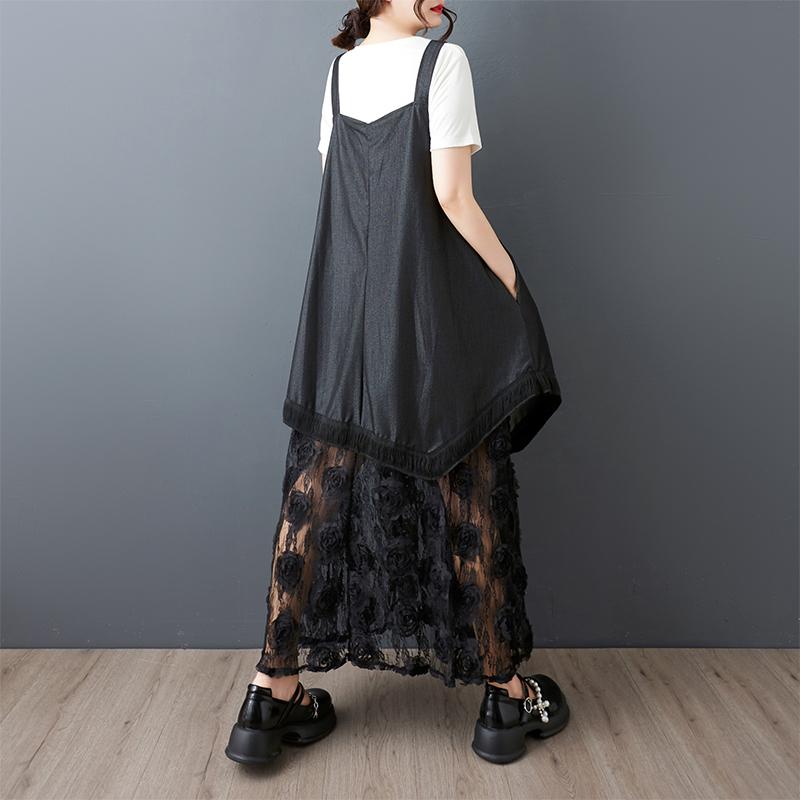 Без рукавов на бретельках Большие размеры винтажные цветочные новые платья для женщин повседневные свободные длинные платья весна лето осень