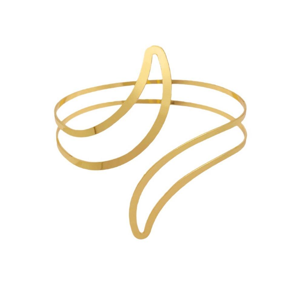 Multi Style Opening Arm Bracelet Gold Color Arm Bracelet Chic Armband Party Occasion