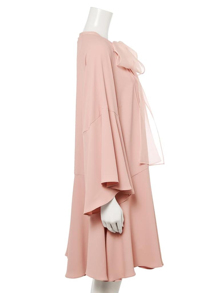 Big Ribbon Flare Dress CWFO255063CPNK38