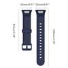 Сменные ремешки, совместимые с Xiaomi Mi Band 7 Pro, мягкие силиконовые браслеты, дышащий регулируемый ремешок на запястье