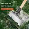 Outdoor Garden Cleaning Shovel Multi-Functional Garden Scraper Shovel Weed Cleaning Shovel for Gardening Weeding Transplanting