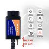 100% чип PIC18F25K80 USB ELM327 V1.5 OBD2 Диагностический сканер ELM 327 V1.5/1.5 USB Переключатель CA/MS CAN Для Forscan OBDII Считыватель кодов