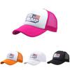 Trump Vote Presidential Election Retro Summer Truck Adult Net Hats Unisex Cap