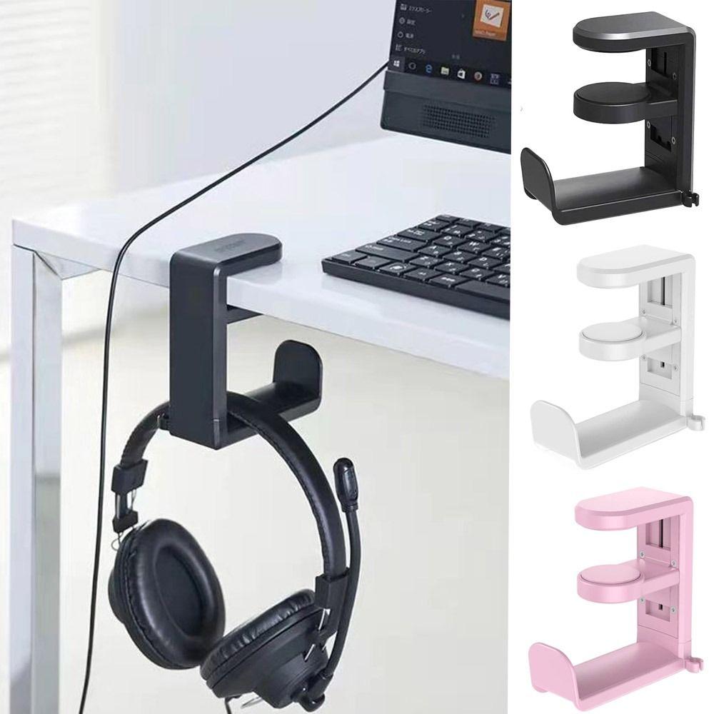 Вращающаяся на 360° подставка для наушников, регулируемый крючок для наушников, настольный крючок-подвеска для наушников, контроллера