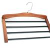 Органайзер для хранения Деревянный Подвесной для брюк Нескользящий Бесследный Многослойный Плоский крючок Креативная Вращающаяся вешалка для брюк Отель