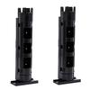 Pararect Rod Holder Rod Stand Set of 2 Fishing Meiho Daiwa Universal Compatible Rod Case Fishing Rod Rod Stand Black