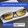 Мужские поляризованные антибликовые очки ночного видения для вождения, день/ночь HD защита от дальнего света