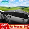 Для Peugeot 308 SW T7 308 GTI 2007 2008 2009 2010 2011 2012 2013 Автомобильный Коврик на Панель Приборов Солнцезащитный Нескользящий Коврик Аксессуары