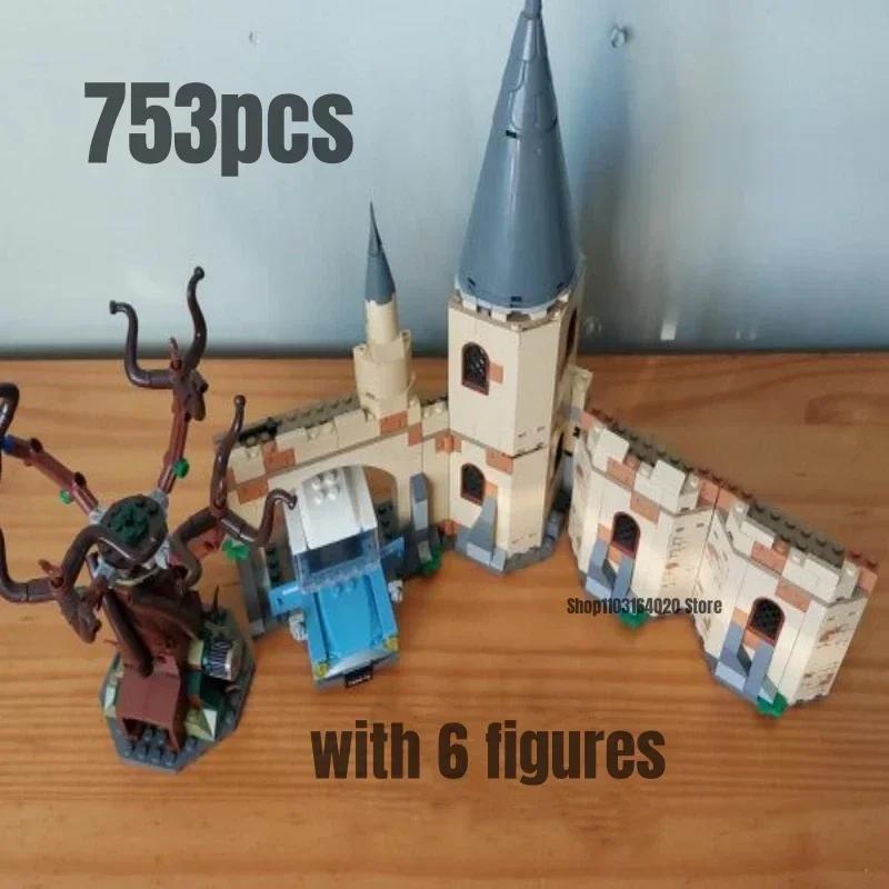 Hogwartser Whomping Willow Wizzarding World Building Blocks Set Magic Construction Model with Car Kids Toys Christmas Gift