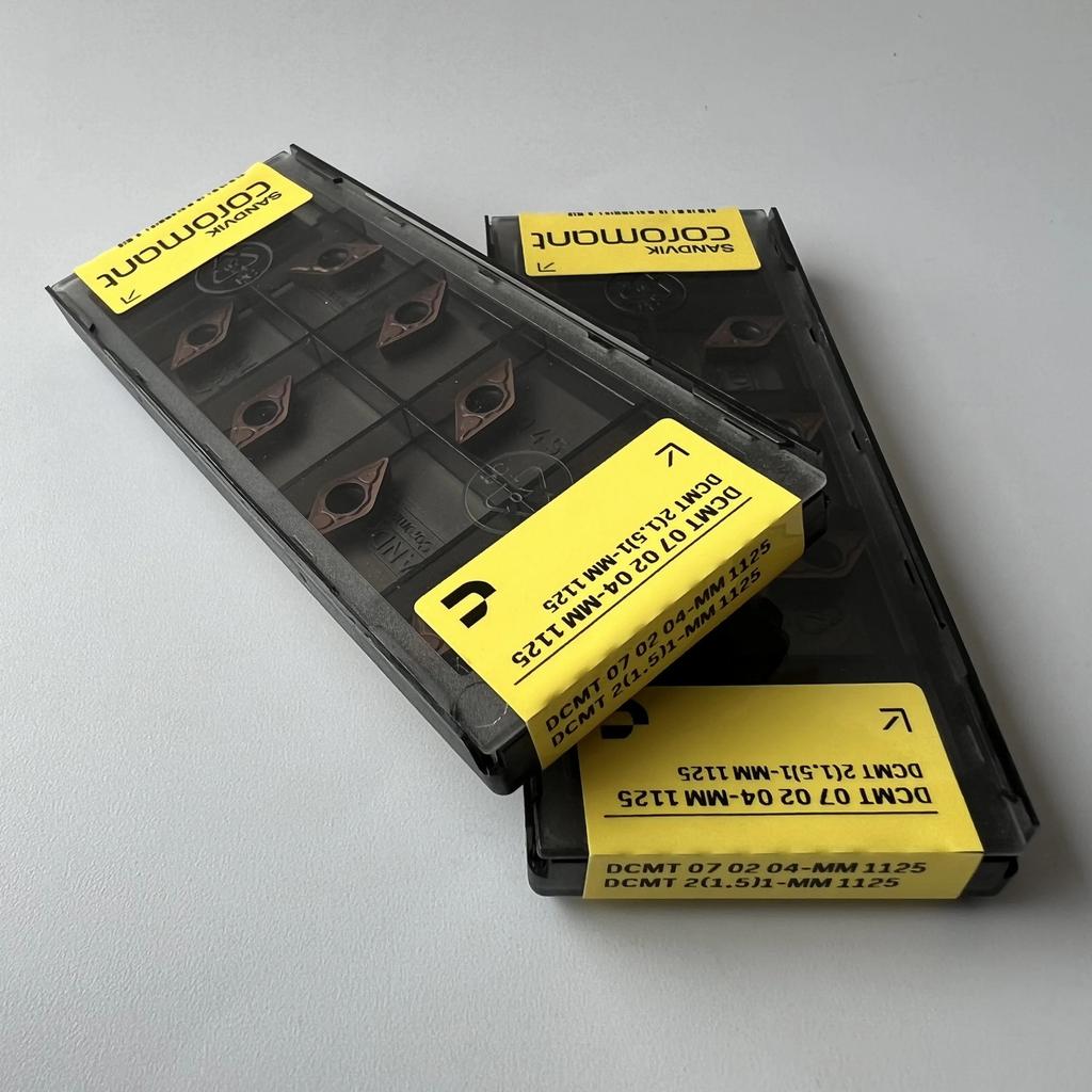 DCMT070204-MM 1125 / Промышленные сменные твердосплавные пластины 10 шт.