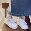 Shoes Women's 2025 New Spring Student Flat-bottomed Versatile Popular Board Shoes Spring and Summer Ins Trendy Shoes Sports Little White Shoes