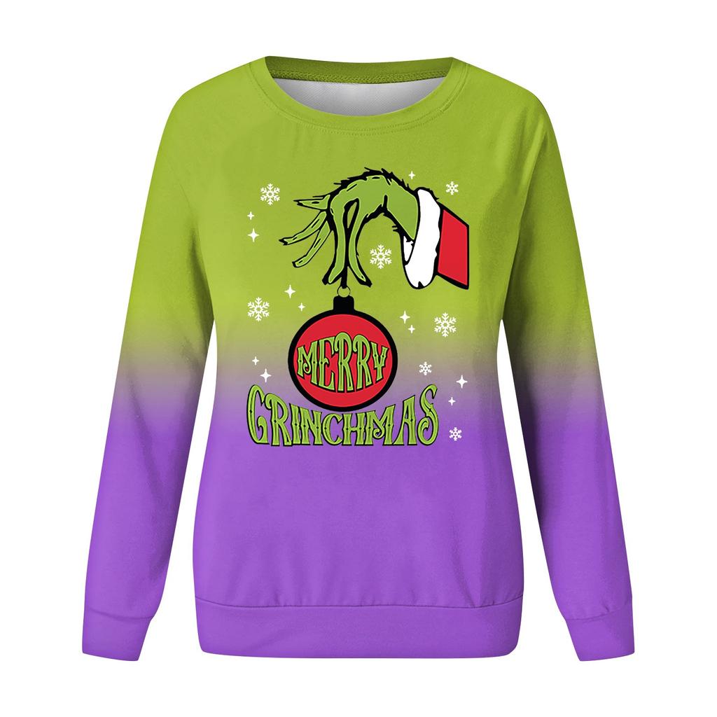 Женская мода, повседневный пуловер с длинными рукавами и капюшоном, толстовка с принтом на Хэллоуин