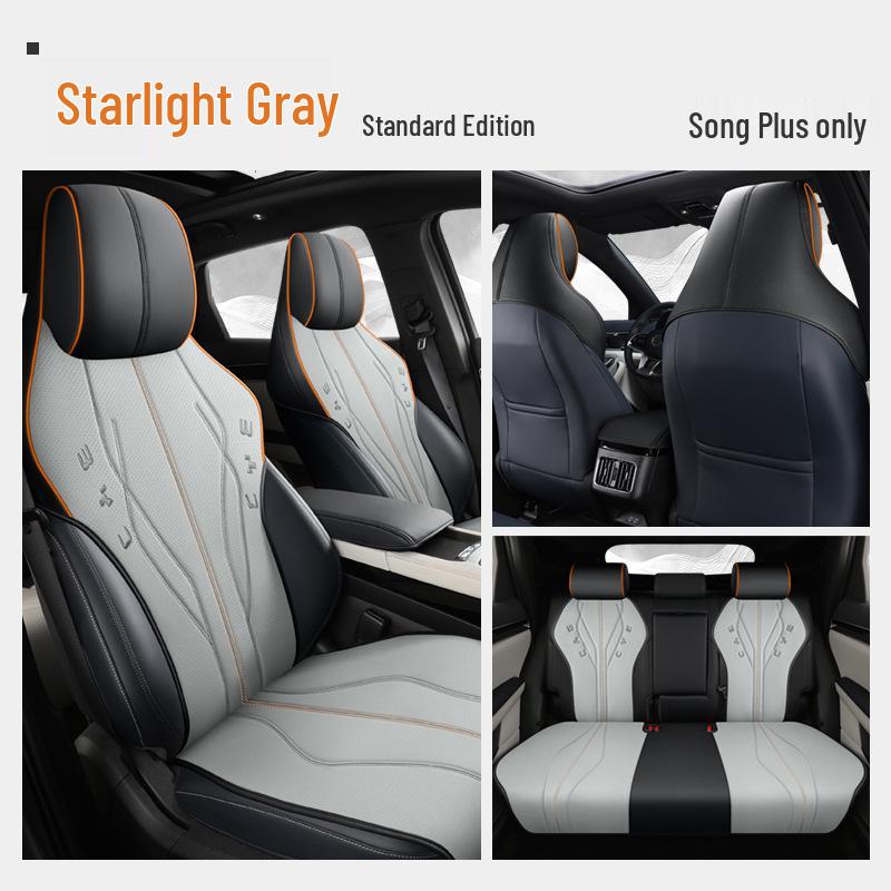 2020 BYD Song PLUS Slim Waist Leather Car Seat Cushion - All-Season, Custom Fit