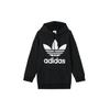 adidas Мужские толстовки с капюшоном Originals Trefoil Oversized, черные CW1246