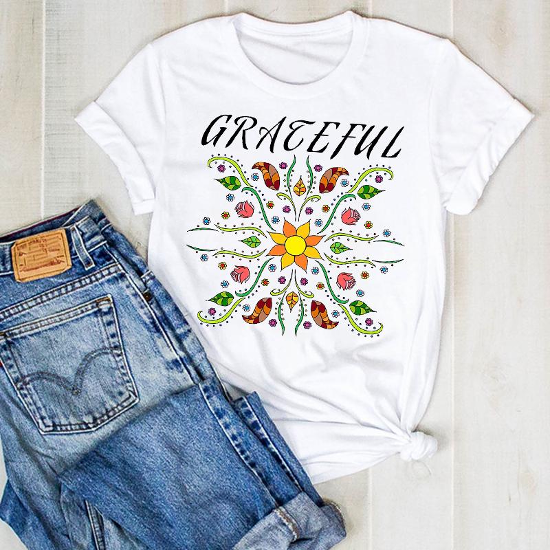 Womens Tshirt Summer Butterfly Cute Fashion 90S Print Ladies Tee Female Top Shirt Clothes Graphic Lady Tops Clothing