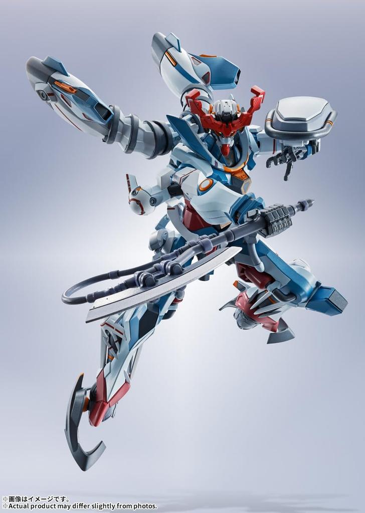 TAMASHII NATIONS METAL ROBOT SPIRITS Мобильный доспех Гандам GQuuuuuuX GQuuuuuuX Примерно 155 мм ПВХ АБС Литой под давлением Окрашенная подвижная фигура & &