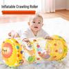 2025 Надувные ходунки для малышей: ПВХ ролик для ползания для младенцев с колокольчиком для раннего развития