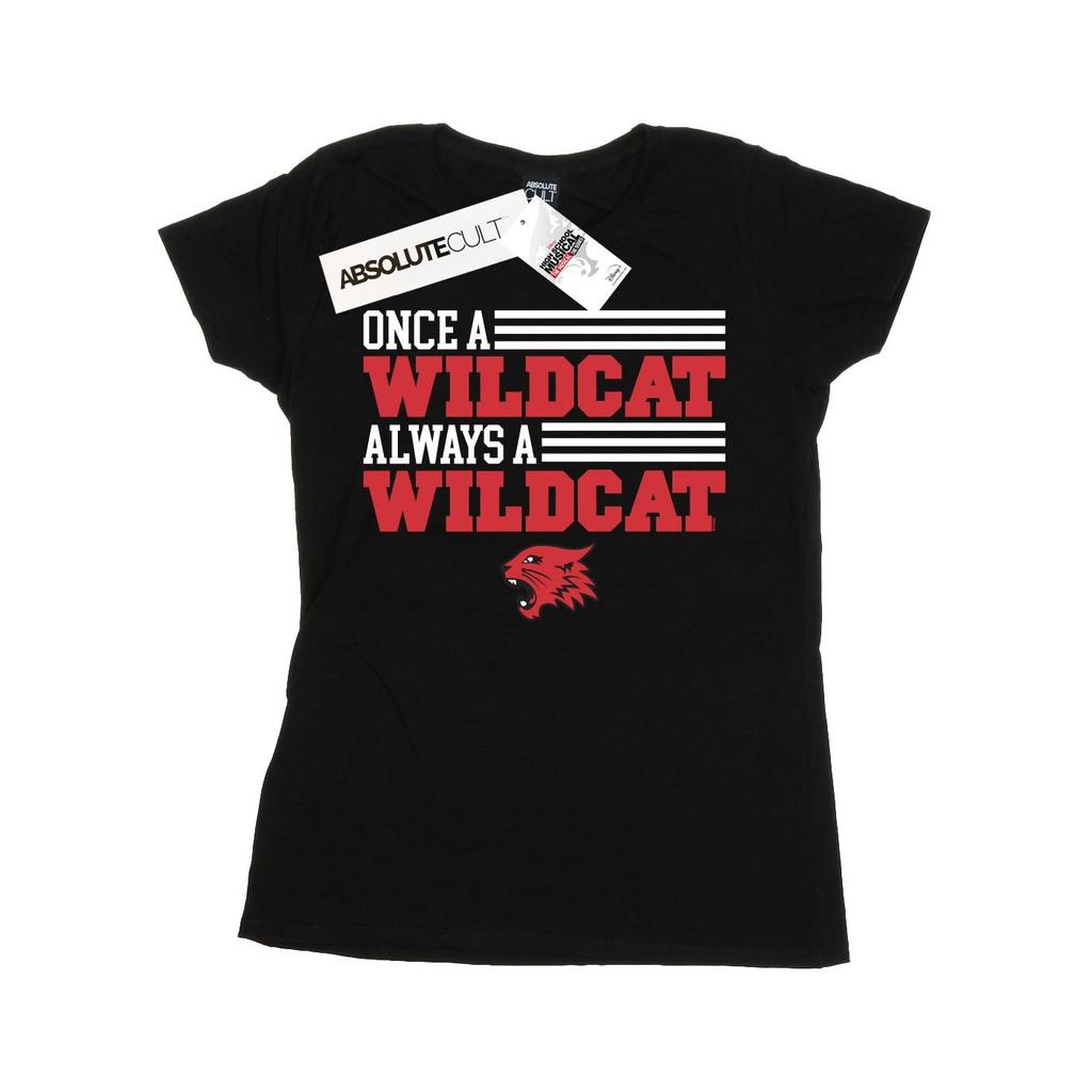 Disney Womens/Ladies High School Musical The Musical Once A Wildcat Cotton T-Shirt