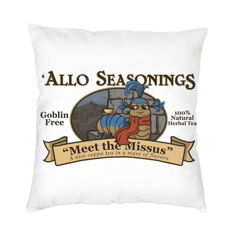 Labyrinth Movie Cushion Cover x Soft Horror Adventure Movie Throw Pillow Case for Sofa Car Square Pillowcase Decoration