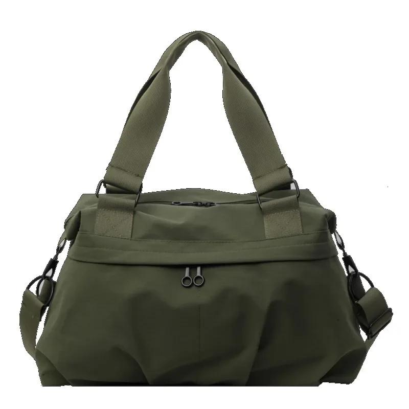 Сумка через плечо из ткани Оксфорд на молнии для женщин, высокое качество, большая вместимость, повседневная сумка-тоут для отдыха и шопинга, сумка через плечо