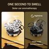 Car Interior Decoration Solar Powered Airplane Rotating Perfume Diffuser Decoration Car Airplane Rotating Air Freshener