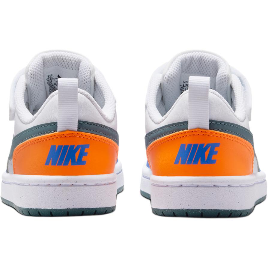 Nike Кроссовки для детей Nike Court Borough Low Recraft PS Белый Малахитовый Синий Сине-Кристальный Минеральный Сланцевый DV5457-140
