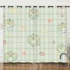 Curtains Cartoon Frog Digital Printing Blackout Curtains Bedroom Perforated Curtains