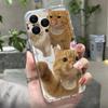 Мягкий чехол для телефона с изображением милого кота и животного для iPhone 11, чехол для iPhone 15 Pro 12 13 14 Pro Max XR XS Max X 7 8 Plus SE 2020, прозрачный чехол Y2k