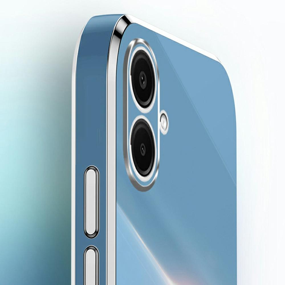XINLI Для Samsung Galaxy A07 5G/A07 4G Чехол Кольцо Подставка Электроокрашенная ТПУ Крышка Телефона