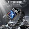 SACOSDING New Smartwatch GPS Position Waterproof Smartwatch Men Compass Outdoor Sports Buletooth Call Watch 2.01 Inch HD Screen