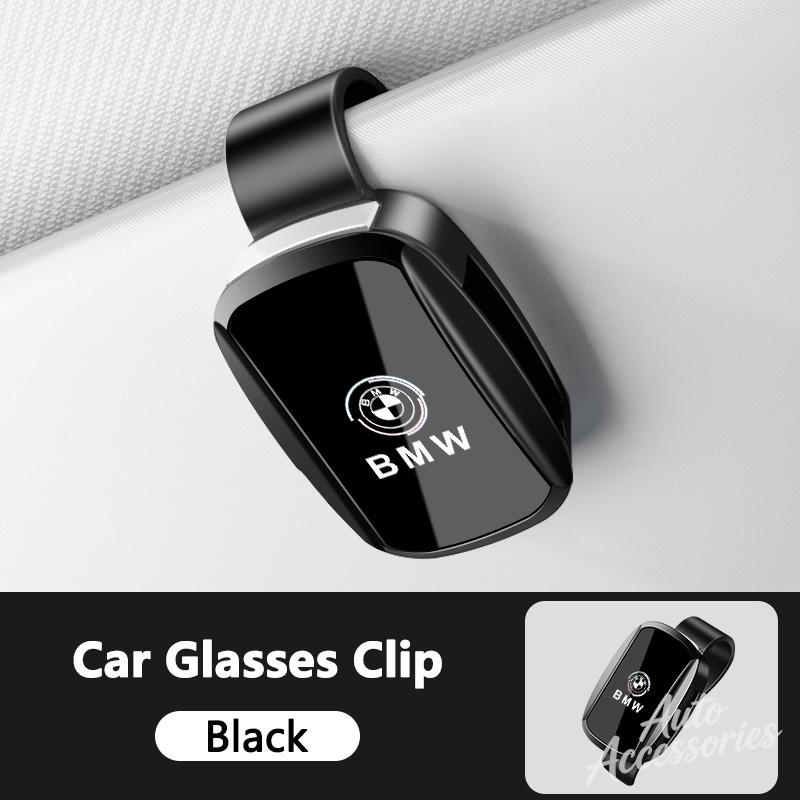 QXFA9 High Quality Car Sun Visor Glasses Clip Mirror Surface Styling Accessory For BMW F11 F20 G38 G60 E36 F30 F34 F01 G05 G20 G21 G31