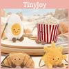 Jelly Plush Popcorn Shoulder Crossbody Bag Suitable For Kids Gifts Birthday