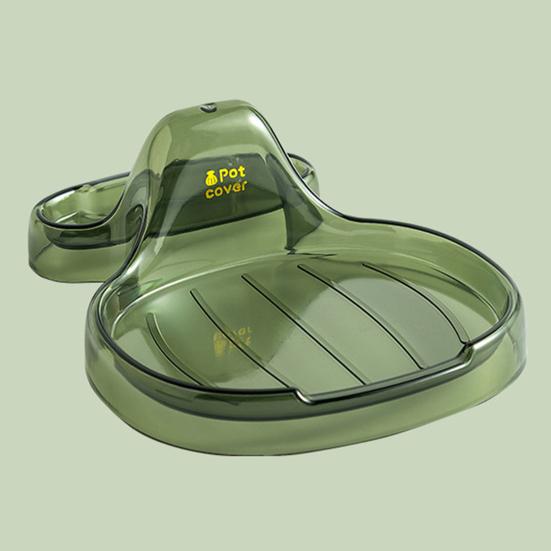 Держатель крышки кастрюли, гладкие края, устойчивое основание, удобная полка с крышкой для кастрюли, стеллаж для хранения посуды